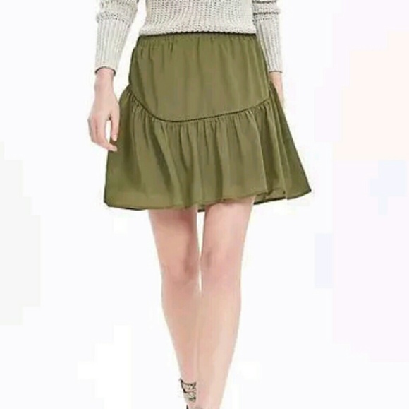 Banana Republic Embroidered-Trim Mini Sk - Picture 2 of 8